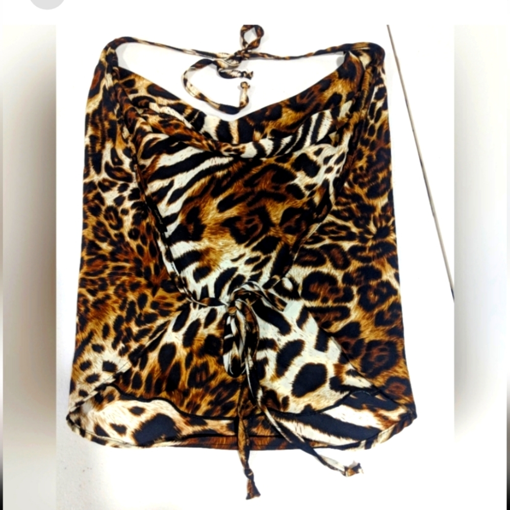 Women's Blouse Top Animal Print Costume Cosplay Party Festival